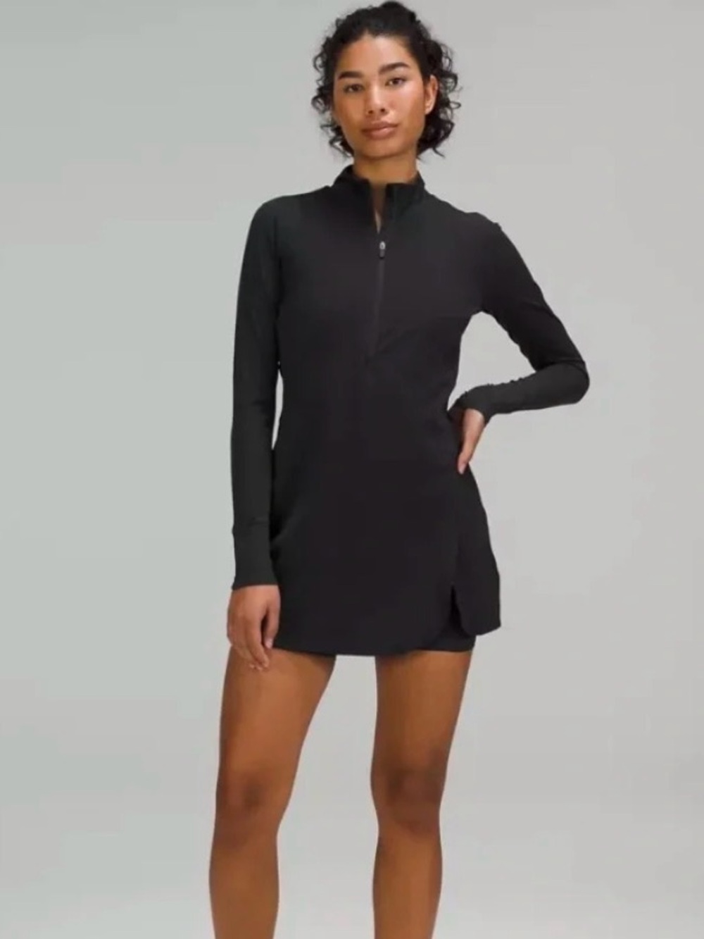 lululemon nulux long sleeve tennis dress